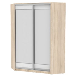 Шкаф-купе YA-198х1250-4(ДСС-Белый-D2D2)