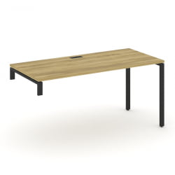 Стол надставка на опорную тумбу CОНCЕПТ CН.ОСН-004 Дуб Винченцо Черный / CONCEPT CN.OSN-004