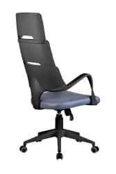 Кресло оператора Riva Chair SAKURA (черный пластик) Альпийское озеро