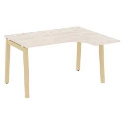 Стол эргономичный правый ОНИКС ВООД ОВ.СА-3(Р) Денвер Светлый/Светлый / ONIX WOOD OW.SA-3(R)