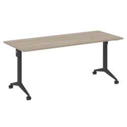 Стол складной мобильный КС-Пулл КС.М-5.7 Дуб Аттик/Антрацит / X-Pull X.M-5.7
