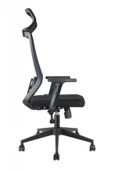 Кресло руководителя Riva Chair А755 Черный