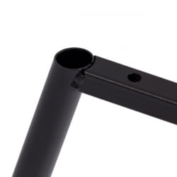 Мягкий стул La Rousse (2 шт. в упаковке) NEW, ткань рогожка, темно-серый, F68, 45х55х93 см