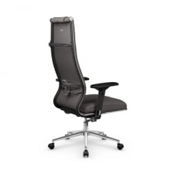 Кресло руководителя МЕТТА L 1m 50M/4D Infinity Easy Clean (MPES) Комплект 7 Серое