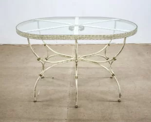 Маленький обеденный стол Прованс овальный 1200ммкс800мм х750мм / 1200ммx800мм h750мм