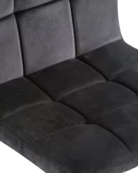 Стул барный DOBRIN DOMINIC Черный велюр MJ9-101