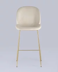 Стул барный Beetle gold Бежевый