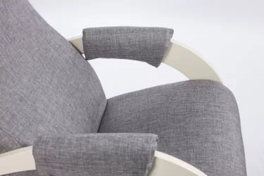 Кресло-качалка Модель 68 М (Сливочный/Вегас Лите Блаcк) / (Сливочный/Vegas Lite Black)