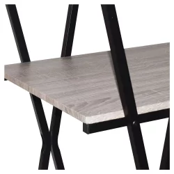 Стол на металлокаркасе BRABIX LOFT CD-004 Дуб антик
