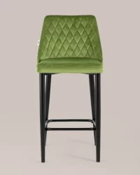 Стул полубарный Диего велюр Травяной