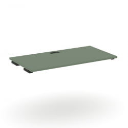 Стол-приставка к двум опорным тумбам/шкафам CОНCЕПТ CН.ОСПР-006 Кобо Черный / CONCEPT CN.OSPR-006