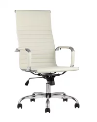 Кресло руководителя TopChairs City Бежевое Кресло руководителя TopChairs City Бежевое