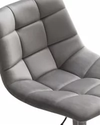 Стул барный DOBRIN TAILOR Серый велюр MJ9-75 Стул барный DOBRIN TAILOR Серый велюр MJ9-75
