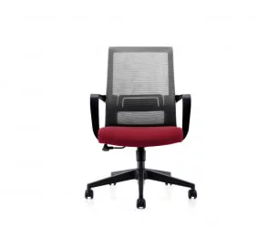 Кресло офисное Интер ЛБ CХ-180Б-ОА2016*АК30-63 Вишневый / LB CH-180B-OA2016*АК30-63