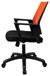 Кресло 1150 ТВ ПЛ Оранжевый/Черный / TW PL