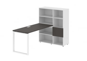 Рабочая станция ЕДИС ЕКРСТ 1115 Мокко Белый Белый / EDIS EQRST