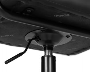 Офисное кресло для персонала DOBRIN TERRY BLACK (черный)