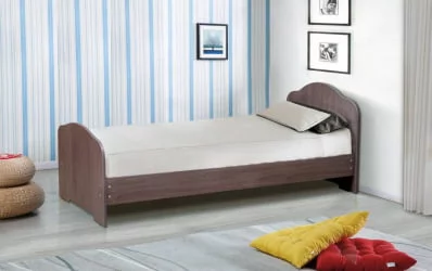 Кровать на уголках №1 700*2000 Ясень Анкор светлый