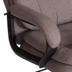 Кресло COMFORT LT (22) ткань рогожка Nice, мокко (серо-бежевая)