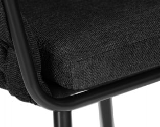 Стул обеденный DOBRIN MATILDA (черная ткань (LAR 275-50))