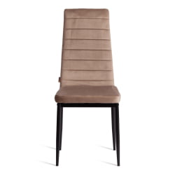 Стул Easy (mod. JSC02-1) металл, флок, 41 х 52 х 96 см, Beige (бежевый) HLR8 / черный Стул Easy (mod. JSC02-1) металл, флок, 41 х 52 х 96 см, Beige (бежевый) HLR8 / черный