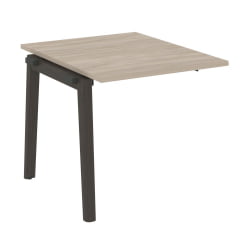 Проходной наборный элемент переговорного стола ОНИКС ВООД ОВ.НПРГ-0 Дуб Аттик/Темный / ONIX WOOD OW.NPRG-0