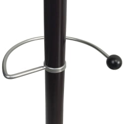 Вешалка-стойка БРАБИКС CР-848 на мраморном диске Коричневый / BRABIX CR-848