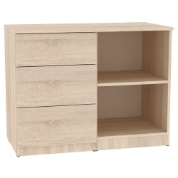 Комод Калисто(K16)699х902х468PUSHtoOPEN(ДМ)