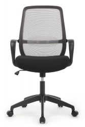 Кресло Фаст В-207 Черный Пластик/Серый / Fast W-207