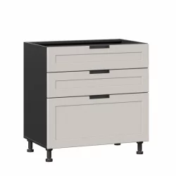 Тумба кухонная 800 с 3 ящиками ЛЮКС (4) Джамис ЛД 296.930.000.166 Черный Кашмир Тумба кухонная 800 с 3 ящиками ЛЮКС (4) Джамис ЛД 296.930.000.166 Черный Кашмир