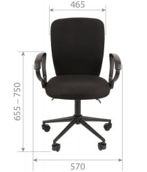 Офисное кресло CHAIRMAN 9801 BLACK C-3 Черный