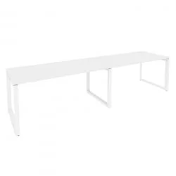 Рабочая станция на О-образном м/к ОНИКС О.МО-РС-2.4.8 Белый Бриллиант / ONIX O.MO-RS-2.4.8