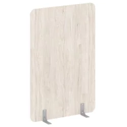 Перегородки на металлических опорах на фетровых подпятниках Р-лине ДП.Ф-120-180 Денвер Светлый / R-line DP.F-120-180