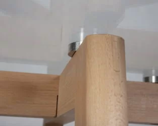 Круглый стол из стекла DOBRIN ALBERT 90 GLASS