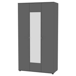 Шкаф распашный Алиса(Х5_М2)2230х1200х540сторцевойручкой(Графит) / Алиса(H5_M2)2230х1200х540сторцевойручкой(Графит)