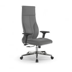 Кресло руководителя Мetta L 1m 46/4D Infinity Easy Clean (MPES) Комплект 3 Серое