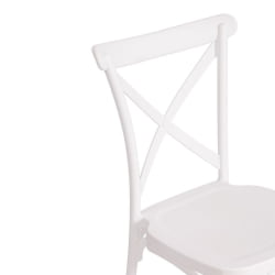 Стул CROSS (mod. PL24) / 1 шт. в упаковке пластик, 48 х 58 х 89 см, White (белый) 11954