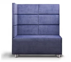 Диван металл Клаб-10 1В/140 Индиго Крайола