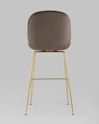 Стул барный Беетле голд Коричневый / Beetle gold