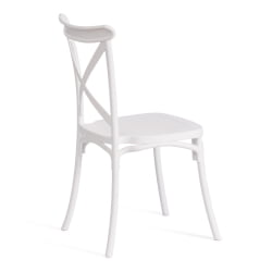 Стул CROSS (mod. PL24) пластик, 48 х 58 х 89 см, White (белый) 11954