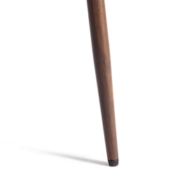 Металлический стул BREEZE (mod. JSC-58) Велюр/металл , 44 х 53 х 86 см, Dark brown (темно-коричневый) HLR11/ орех