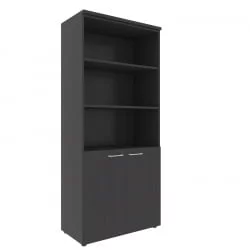 Шкаф с 1 комплектом глухих малых дверей и топом XHC 85.5 Легно Темный