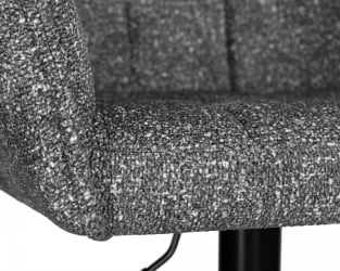 Стул барный DOBRIN RALF (серый твид (LEO11))