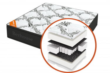 Матрас Mega холкон TFK Gray Night (Berhouse) Размер: 1200х2000 мм Матрас Mega холкон TFK Gray Night (Berhouse) Размер: 1200х2000 мм