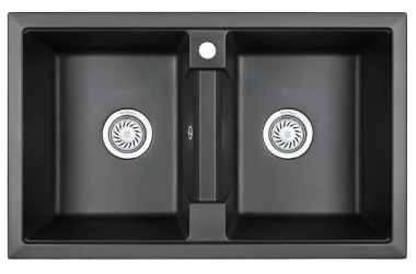 Кухонная мойка GRANULA 8101 Черный Кухонная мойка GRANULA 8101 Черный