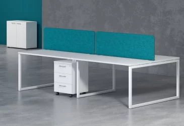 Угловой компьютерный стол XTEN-Q XQCT 149 L Белый Антрацит