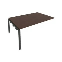 Проходной наборный элемент переговорного стола Метал Сйстем Б.ППРГ-5 Венге/Антрацит / Metal System