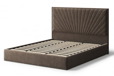 Кровать Леона, 2000 * 1400 мм, коричневый