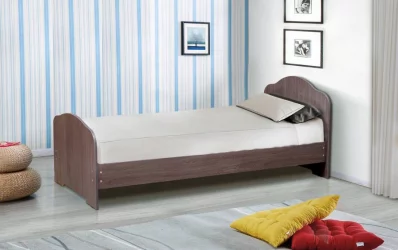 Кровать на уголках №1 900*2000 Ясень Анкор светлый