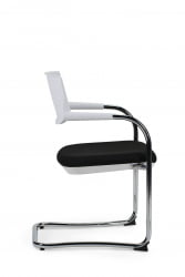 Конференц-кресло Визави вайт CФ / Висави вхите CФ CХ-172C-ВХИТЕ-ОС-01 / CF Visavi white CF CH-172C-WHITE-OS-01